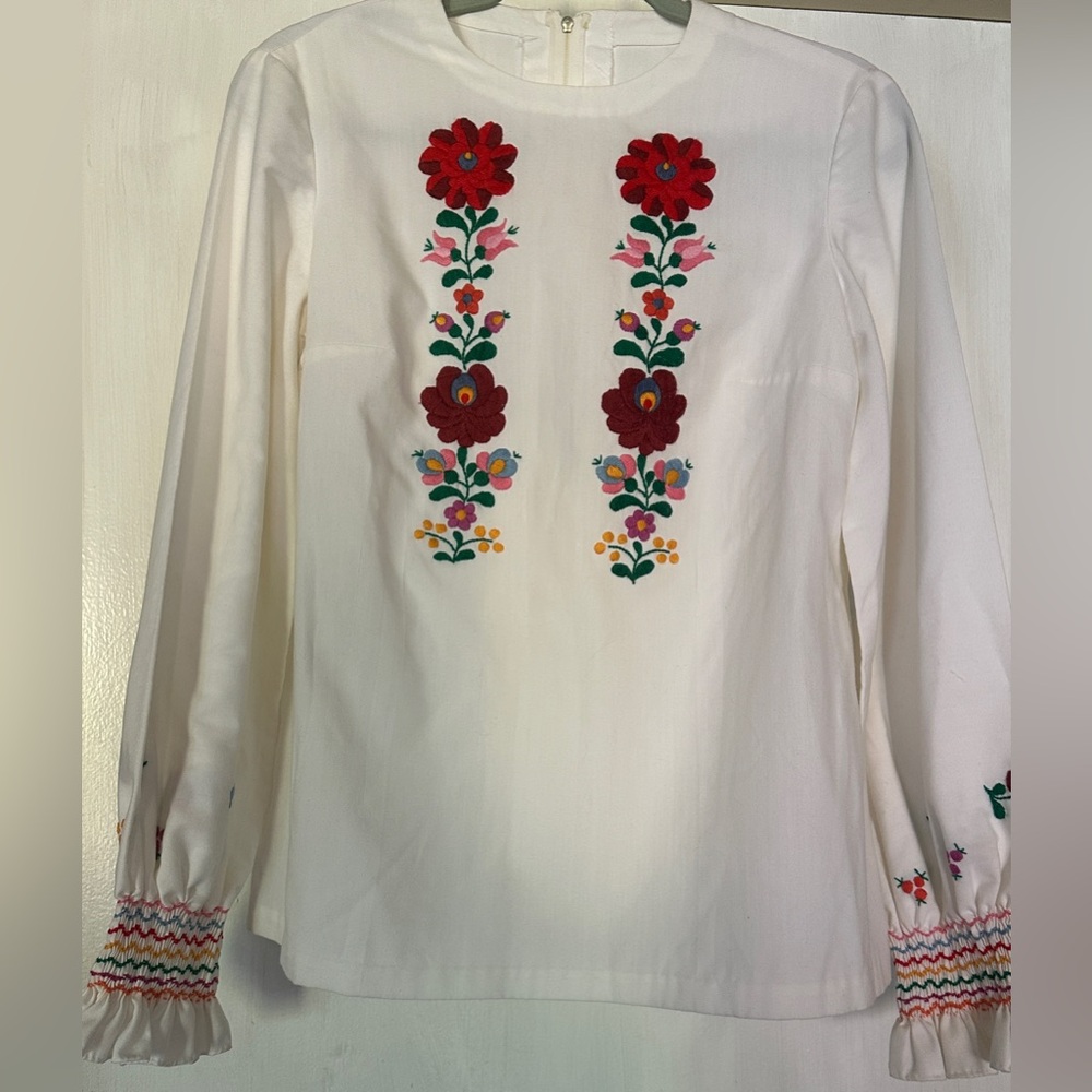 The Embroidered Blouse